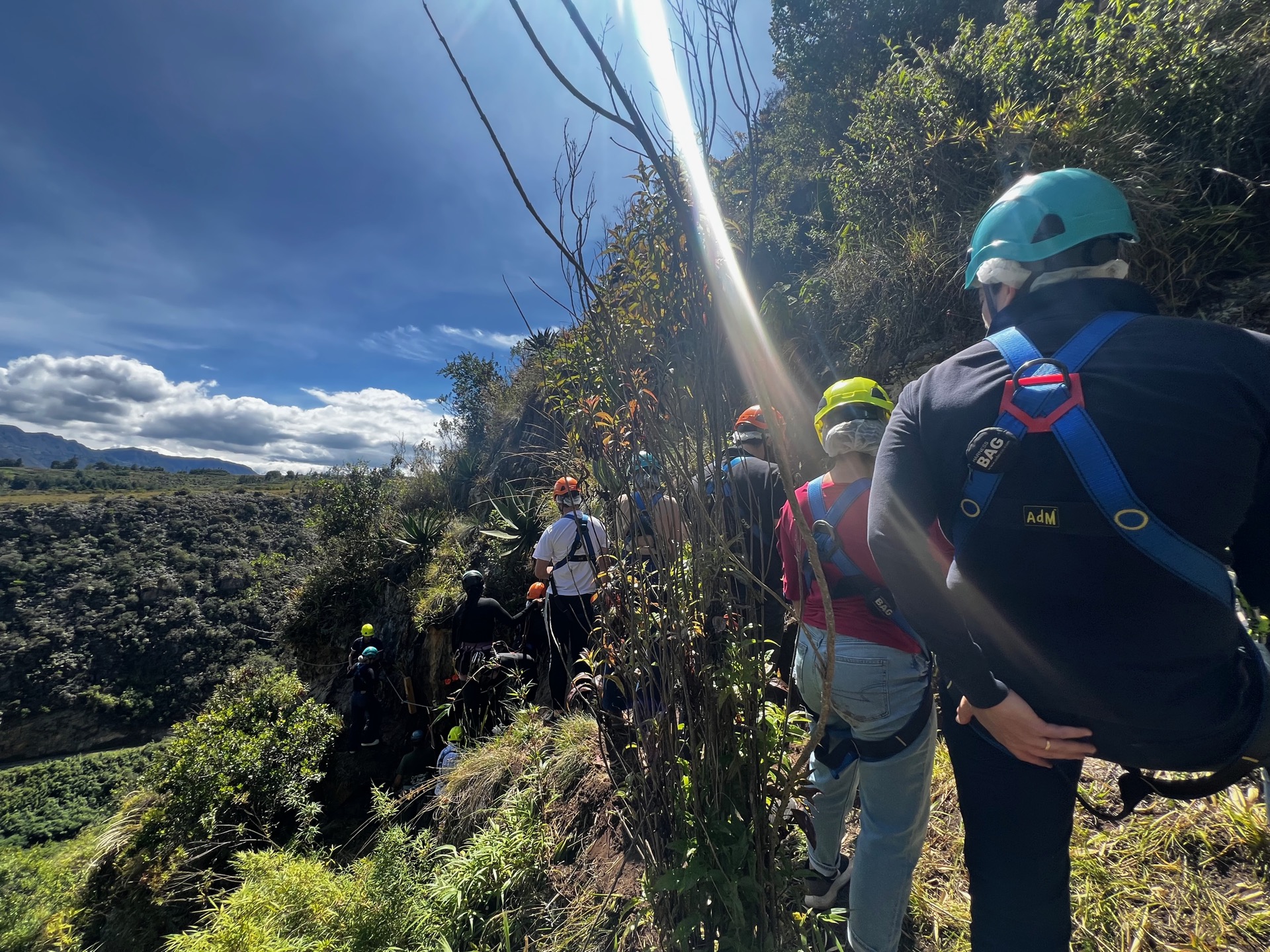 Actividades de aventura corporativa en el entorno natural